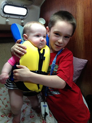 Best Life Jackets for Infants, Toddlers, and Preschoolers: Photo courtesy of Jennifer O’Donnell