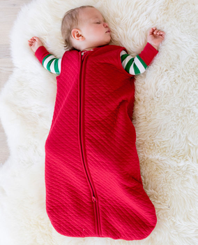 winter essentials for baby - sleeping bags at home