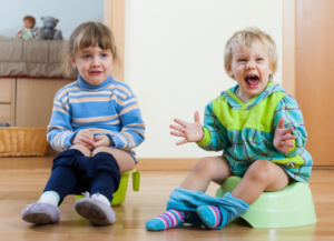 potty training twins