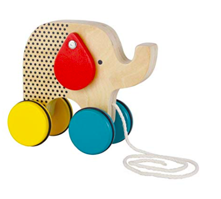 Petit Collage Elephant Pull Toy