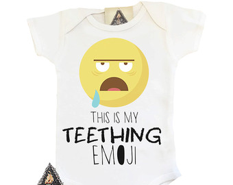 introduction teething - teething emoji